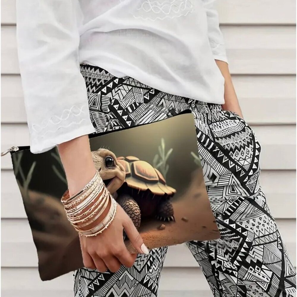 Turtle Makeup Bag